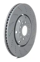 Zimmermann FORMULA Z Bremsscheiben + Bremsbel&auml;ge f&uuml;r AUDI RS4 B8 PR-1LJ vorne