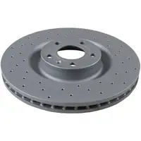 Zimmermann SPORT Brake Disc Set for AUDI A4 S4 8E B6 B7 PR-1LJ (Front)