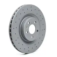 Zimmermann SPORT Bremsscheiben + Bel&auml;ge + Wako f&uuml;r AUDI S4 B8 S5 8T 8F bis 06.2011 vorne