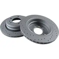 Zimmermann SPORT Bremsscheiben + Bel&auml;ge f&uuml;r BMW 5er E34 540i V8 M5 286/315/340 PS hinten