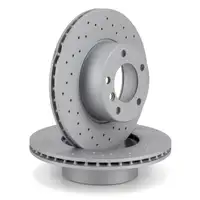 Zimmermann SPORT brake discs + ATE Ceramic Pads + Wako for BMW 520-528i and 520-530d (front)