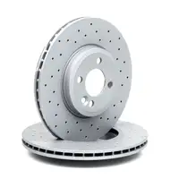 Zimmermann SPORT brake discs + pads + Wako for MINI R50, R53, R52 Cooper S/Works (Front)
