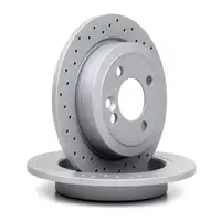 Zimmermann SPORT Bremsscheiben Bel&auml;ge Sensor f&uuml;r MINI R56 One/Cooper bis 08.2010 hinten