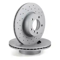 Zimmermann SPORT brake discs + Pads + Wako for BMW X1 E84 (model year 2011 and later) &ndash; front and rear