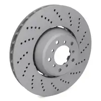 Zimmermann FORMULA Z Bremsscheiben Satz f&uuml;r BMW 5er E60 E61 M5 6er E63 E64 M6 vorne