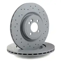 Zimmermann SPORT Brake Discs + Brake Pads + Wako for MINI R56, R57, R55 (up to August 2010) &ndash; Front