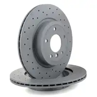 Zimmermann SPORT Brake Disc Set for BMW Z4 E85 sDrive35i/is 306/340 hp (rear)