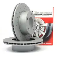 Zimmermann SPORT brake discs for BMW F20 F21 114i, 116i, 114d, 116d, 118d (Front)