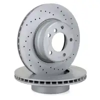 Zimmermann SPORT Bremsscheiben + Bel&auml;ge + Wako f&uuml;r BMW 5er E60 E61 520-525i 520/525d vorne