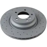 Zimmermann SPORT Bremsscheiben + Bel&auml;ge + Wako f&uuml;r BMW 1er E81 E82 E87 E88 130i 123d vorne