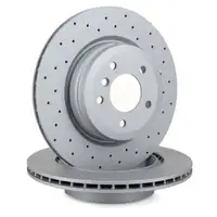 Zimmermann 150.3430.52 SPORT Bremsscheiben Satz f&uuml;r BMW 3er E90 E93 E92 E91 X1 E84 hinten