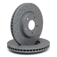 Zimmermann SPORT brake discs for Nissan Qashqai, X-Trail, and Renault Koleos (Front)
