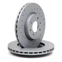 ZIMMERMANN 230.2365.52 SPORT brake discs for ALFA ROMEO, CITROEN, FIAT, PEUGEOT (Front)