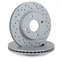 Zimmermann SPORT Brake Discs + Pads + Drums + Shoes for FORD (6 front + rear)