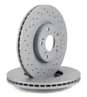 Zimmermann SPORT brake discs for Honda Accord VII 2.0, 2.4, 2.2 i-CTDi (Front)