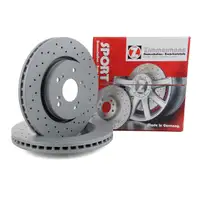 Zimmermann SPORT brake discs for Honda CR-V 2.0, 2.4 IV, 2.2 i-DTEC 4WD (Front)