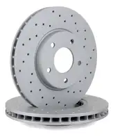 Zimmermann SPORT brake discs for Jaguar XJ 8 3.2/4.0 R4.0 XK 8 4.0 R4.2 (Front)