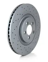 Zimmermann SPORT brake discs, pads, and sensor for Jaguar F-Type, S-Type, 2 XF, 1, 2 (18")