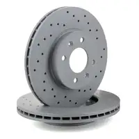 Zimmermann SPORT brake discs + pads for HYUNDAI ACCENT 3, i20, PB, KIA Rio (2 front)