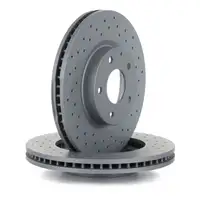 Zimmermann SPORT brake discs for MAZDA 6 GJ, GH, CX-5 KE, GH 2.0, 2.5, 2.2D (Front)