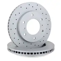 Zimmermann SPORT Bremsscheiben f&uuml;r Mitsubishi Pajero Classic III IV Sport vorne