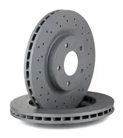 Zimmermann SPORT brake discs + pads for CITROEN C4 Aircross and PEUGEOT 4008 (Front)