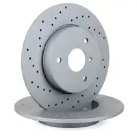 Zimmermann SPORT Brake Discs + Pads + Drums + Shoes for SMART 450 (Front + Rear)