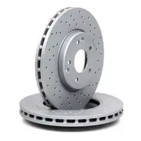 Zimmermann SPORT brake discs 300mm 400.1443.52 for Mercedes W203 C208 (front)