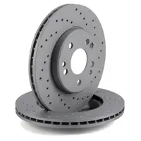 Zimmermann SPORT Bremsscheiben Satz f&uuml;r MERCEDES 190 E W201 W124 S124 C124 R107 vorne