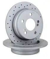 Zimmermann SPORT Brake Disc Set for Mercedes 190 W201, W124, S124, C124 (Rear)