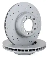 Zimmermann SPORT Bremsscheiben Satz f&uuml;r MERCEDES S-Klasse W126 C126 260-500SE vorne
