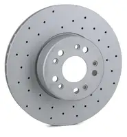 Zimmermann SPORT Bremsscheiben Satz f&uuml;r MERCEDES S-Klasse W140 C140 vorne