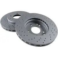 Zimmermann SPORT Brake Disc Set for Mercedes W202, W203, W210, R170, R171 (Front)