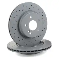 Zimmermann SPORT Bremsscheiben + Bel&auml;ge +Wako f&uuml;r MERCEDES W203 S203 C209 A209 R171 hinten
