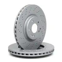 Zimmermann SPORT Bremsscheiben Satz f&uuml;r Mercedes W202 S203 CL203 C209 A209 vorne