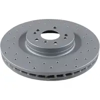 Zimmermann SPORT brake discs + Pads + Wako + Brake Shoes for MERCEDES X164 (Front + Rear)