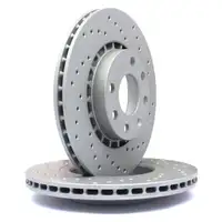 Zimmermann SPORT brake discs for Opel Astra F, Corsa B, Tigra A, and Vectra A (Front)
