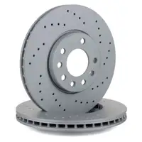 Zimmermann SPORT Croma brake discs for Opel Signum, Vectra C, and Saab 9-3 (Front)