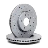 Zimmermann SPORT Brake Disc Set for OPEL Astra J, Zafira C, Ampera (16-inch front)