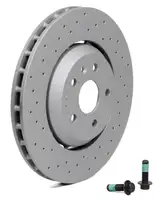 Zimmermann FORMULA Z Bremsscheiben + BREMBO Bel&auml;ge f&uuml;r OPEL Insignia A 2.8 Turbo OPC vorne