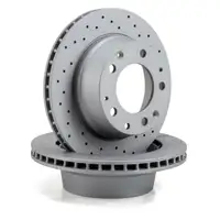 Zimmermann SPORT Bremsscheiben Satz f&uuml;r PORSCHE 911 3.1 / 3.2 Carrera hinten