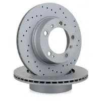 Zimmermann SPORT Bremsscheiben + Bel&auml;ge + Sensor f&uuml;r PORSCHE Boxster (986) 2.5 2.7 hinten