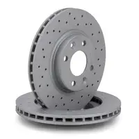 Zimmermann SPORT Brake Discs + Pads for RENAULT Clio 4 0.9, 1.2, 1.5 dCi (Front)