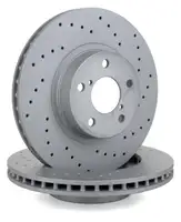 Zimmermann SPORT Brake Discs + Brake Pads for SUBARU Forester SF_ Legacy 2 3 (Front)