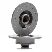 Zimmermann SPORT brake discs + pads for VW Golf 2 1.8 GTI and Passat B2, B3, B4 (Rear)