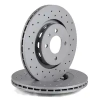 Zimmermann SPORT Brake Disc Set for VW Golf 2, Passat B3/4, and Corrado 1.8 GTI G60 (Front)