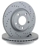 Zimmermann SPORT Bremsscheiben + Bel&auml;ge f&uuml;r AUDI A4 B5 VW Passat 3B2 3B5 PR-1LZ/1ZJ vorne