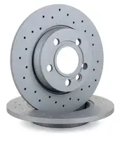 Zimmermann SPORT Bremsscheiben Satz f&uuml;r VW Transporter T4 PR-2E2 15 Zoll hinten