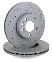 Zimmermann SPORT Brake Disc Set for VW Transporter T4 PR-1LB 16-inch Front