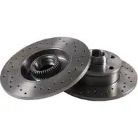 Zimmermann SPORT brake discs + Pads for VW Golf 3 2.0 GTI 16V and 1.9 TDI with rear ABS